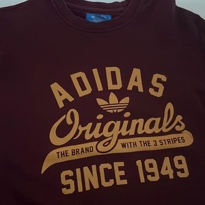 Adidas Originals Burgundy Sweater